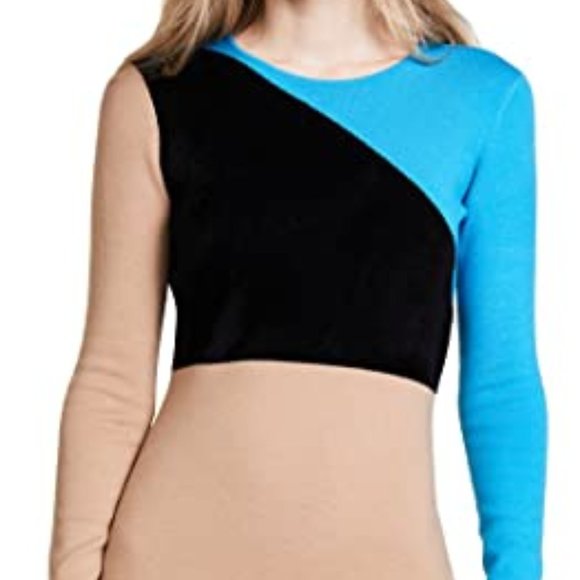 NWT DVF Crewneck Flare Knit Midi Dress Size Small - Picture 6 of 14